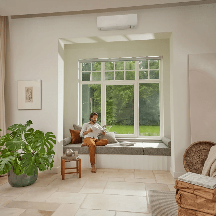 Climatiseur 2x1 avec wifi Daikin Perfera 2,5 kW + 3,5 kW avec la référence KITDAIPER2MXM40A2535 de la marque DAIKIN
