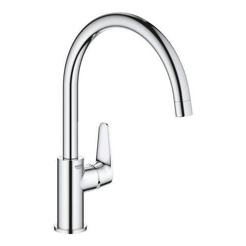 Keukenkraan ééngreeps 1/2" Grohe Baucurve chroom met referentie 31536001 van het merk GROHE