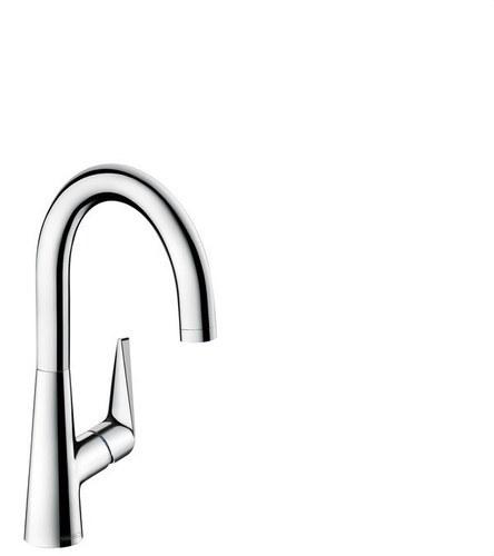 Mitigeur de cuisine Hansgrohe Talis M51 1Jet chrome avec la référence 72814000 de la marque HANSGROHE