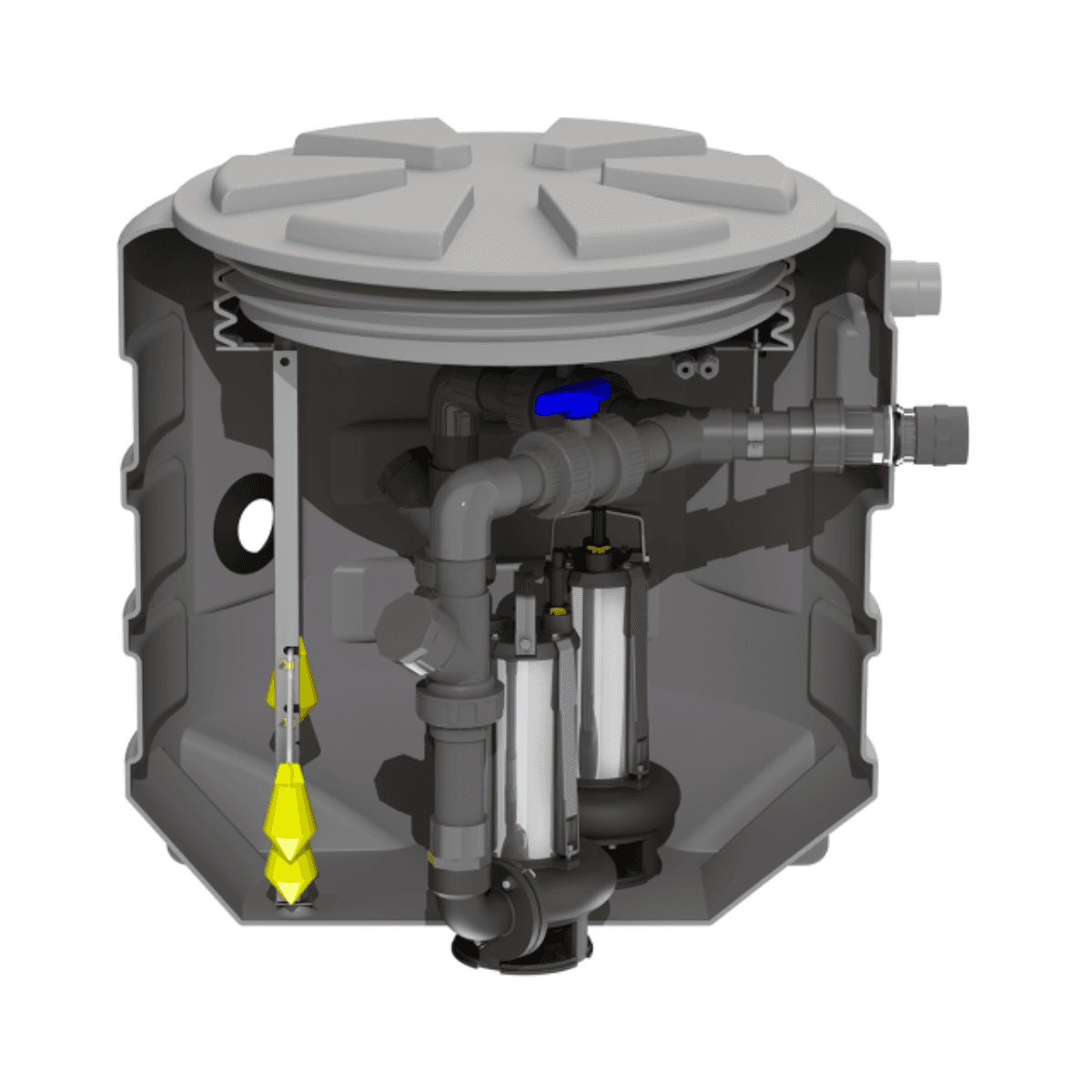 SFA SANIFOS 610 2 SLD 700 S Pompstation met referentie 009FOS610BM2B van het merk SFA SANITRIT