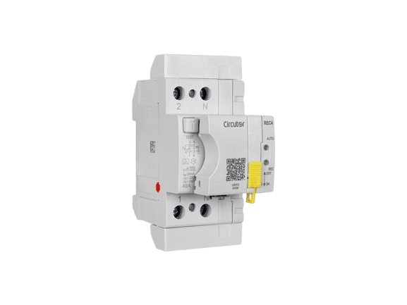 Disjoncteur différentiel autoréarmable Circutor REC4 2P 30A 30mA avec la référence P26A21. de la marque CIRCUTOR