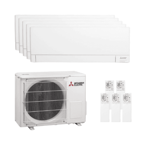 Climatiseur 5-en-1 avec wifi Mitsubishi MSZ-AY 2,5 kW (3) + 3,5 kW (2) de la marque MITSUBISHI