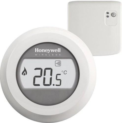 Kit composé de thermostat numérique Honeywell T87 + récepteur BDR91 avec la référence Y87RF2058 de la marque RESIDEO