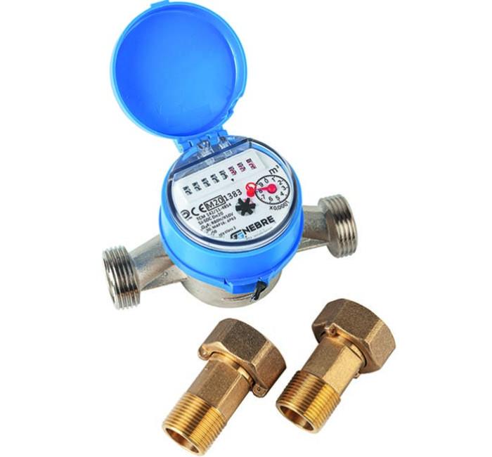 Single Jet Cold Water Meter 3/4x3/4" DN15 with reference 6110C 05 from the brand GENEBRE