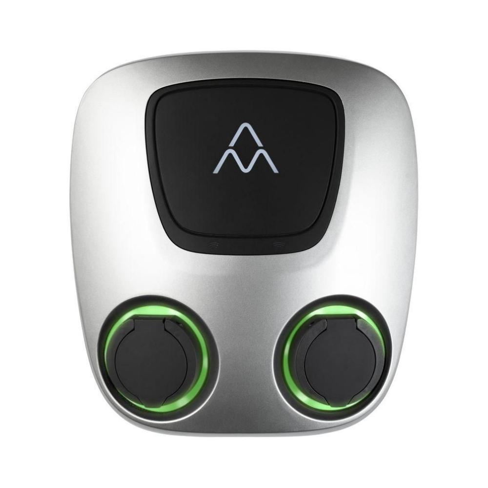 Chargeur double pour voiture électrique avec wifi 2 x 22kW Charge Amps Aura Prises avec la référence 101010 de la marque CHARGE AMPS