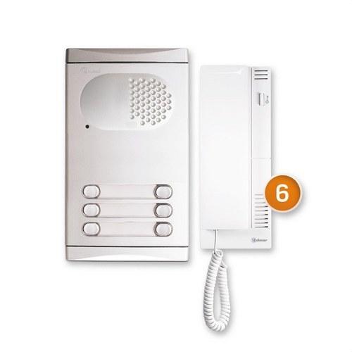 Kit interphone pour 6 logements Golmar 4260/AL avec la référence 11284260B de la marque GOLMAR