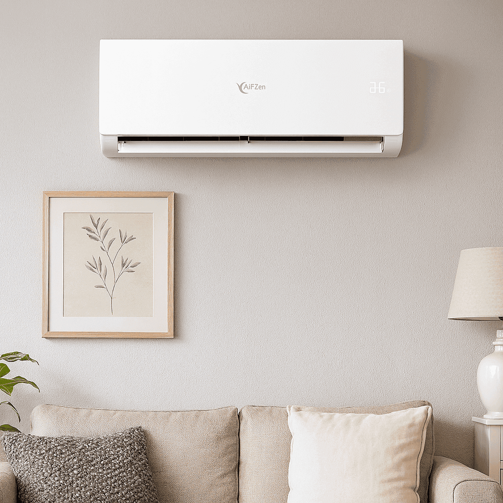 Climatiseur avec wifi AirZen 3,2 kW 12000 BTU avec la référence AZSP12 de la marque AIRZEN
