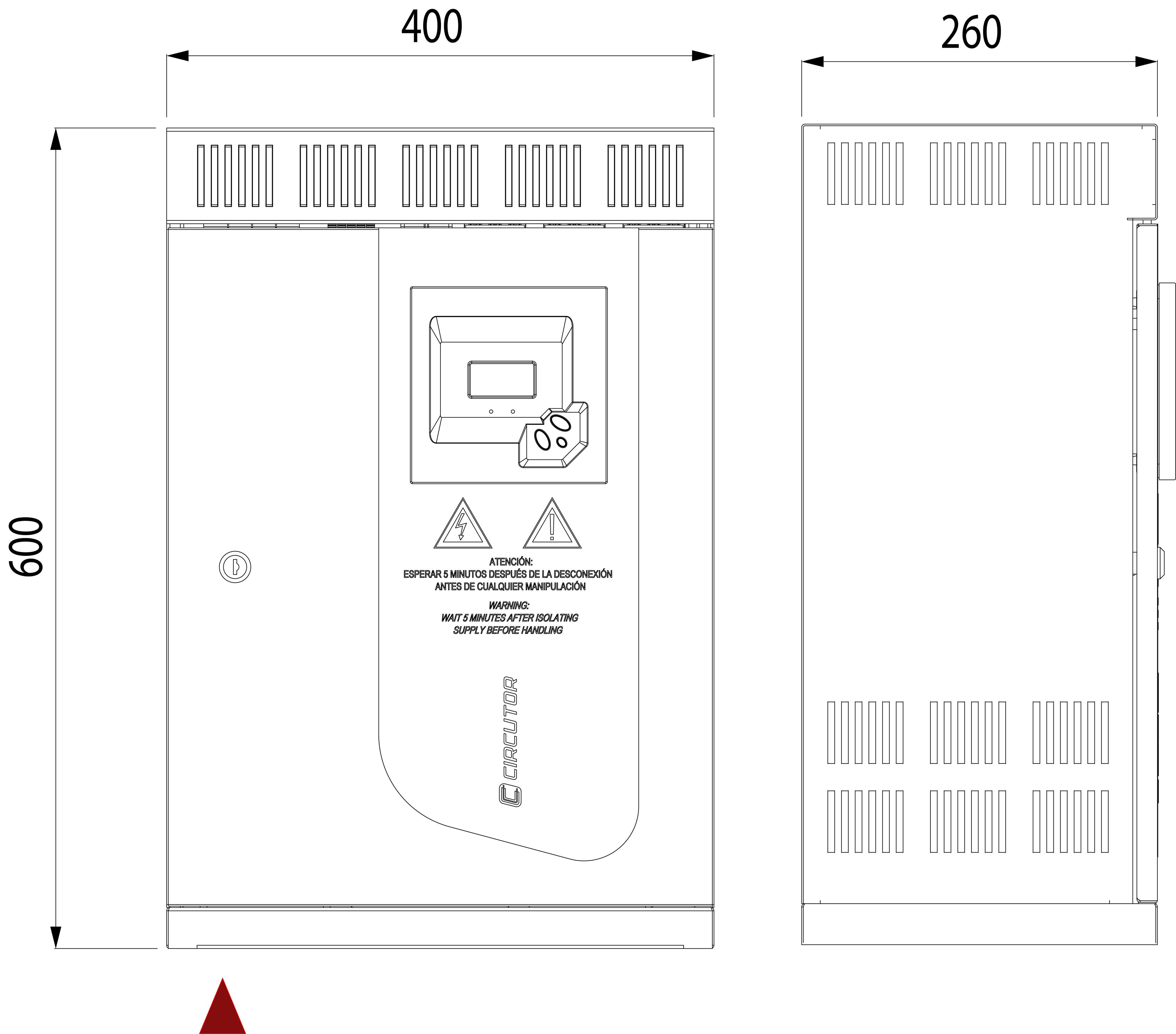 Condensatorbatterij Circutor OPTIM 3 P&P-52,5-440 met referentie R3L170. van het merk CIRCUTOR