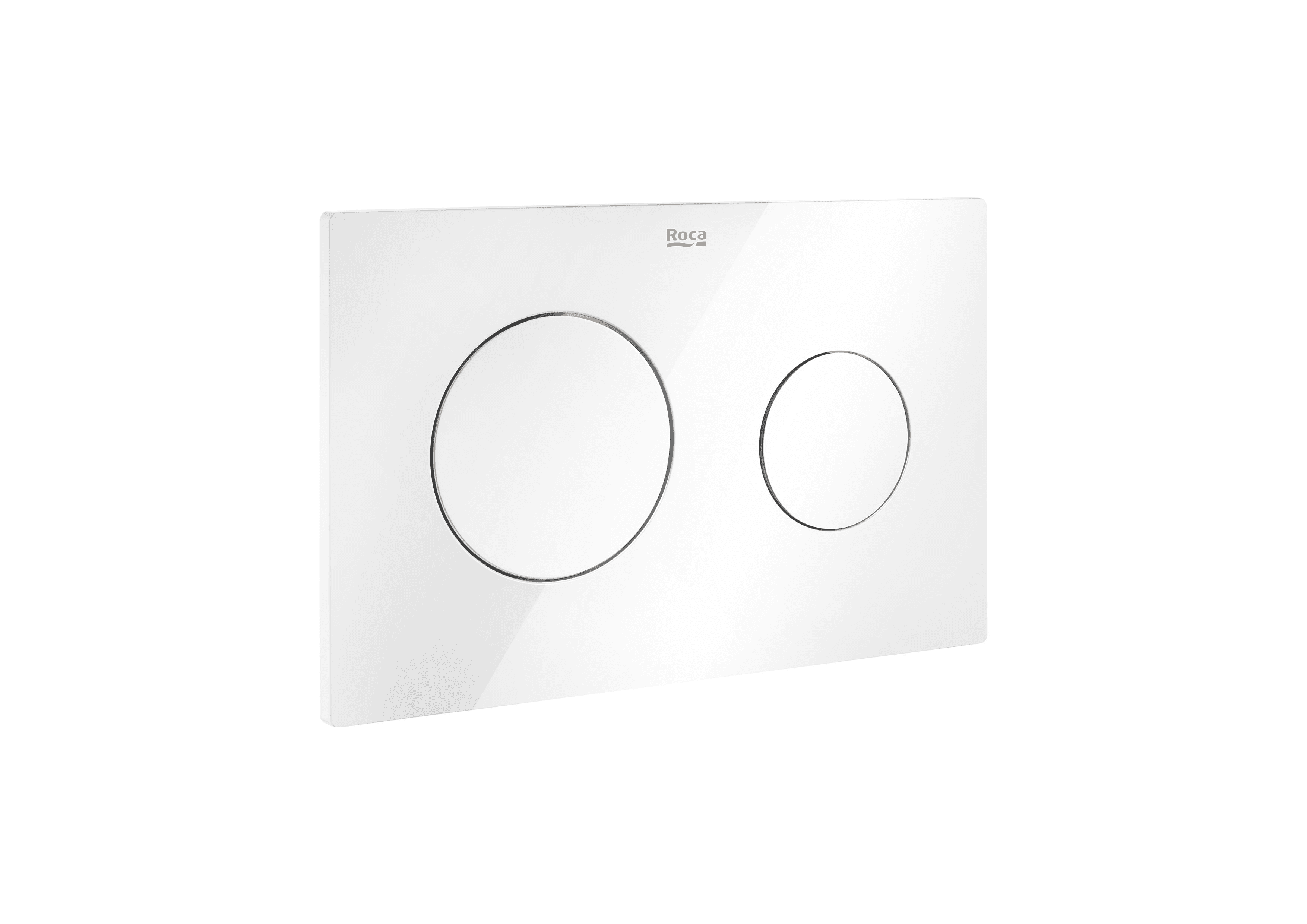 Inbouw bedieningsplaat met dubbele spoeling wit Roca In-Wall PL10 Dual (One) met referentie A890189000 van het merk ROCA