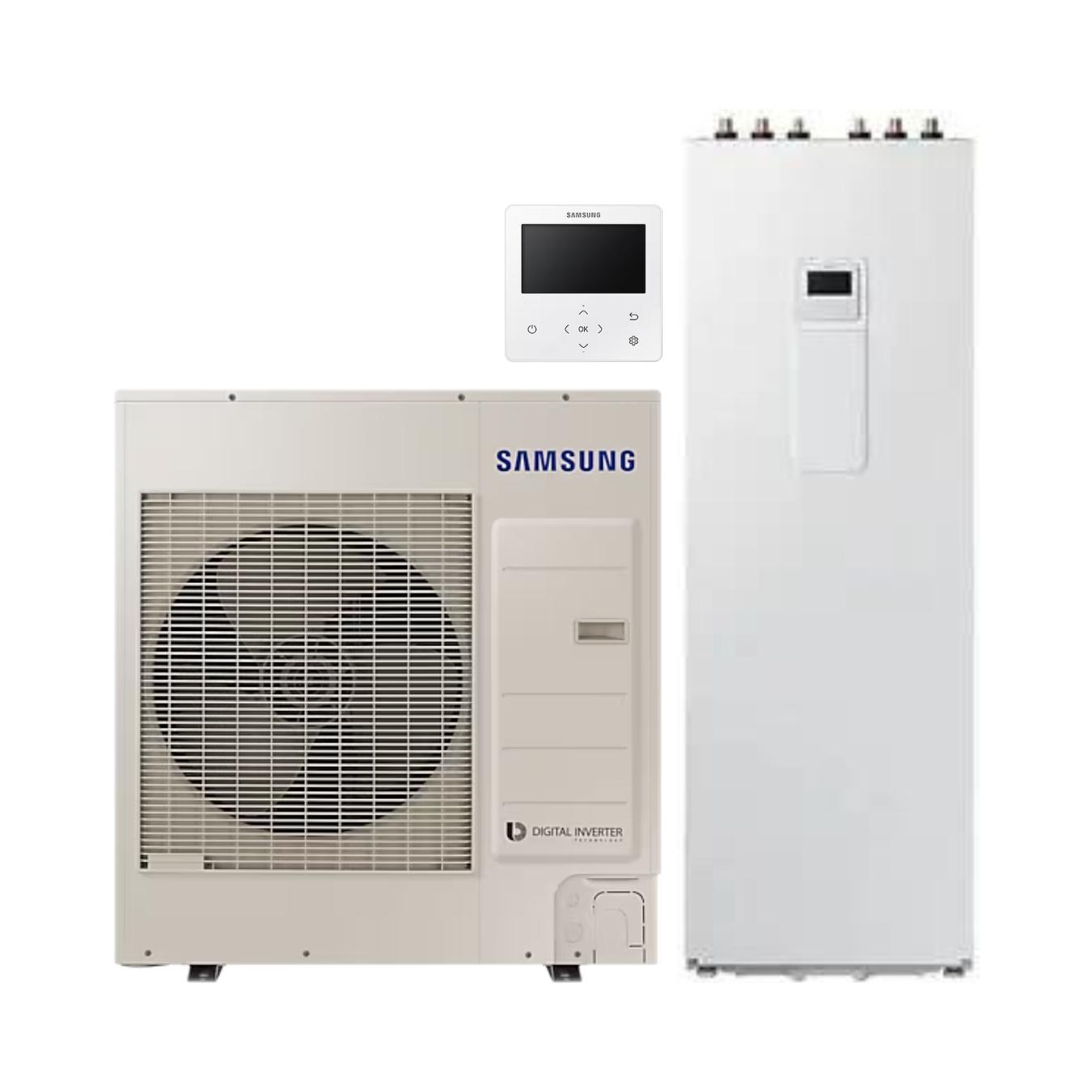 Samsung EHS 8 kW monobloc lucht-water warmtepomp set + Hydro Kit van 260 liter met referentie EHS260R328 van het merk SAMSUNG