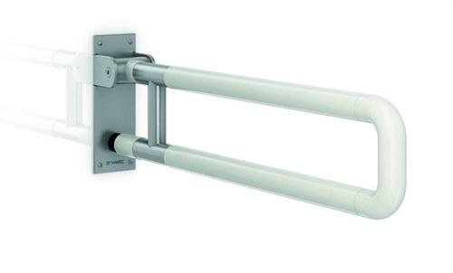 Opklapbare steunbeugel 700mm nylon afwerking met roestvrijstalen basis met referentie GW11 30 09 00 van het merk GENWEC