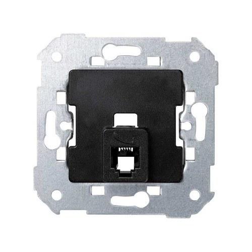 Telefoonaansluiting met 4 RJ11-contacten grafiet Simon 75 met referentie 75480-32 van het merk SIMON