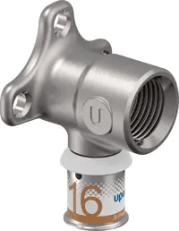 Bochtbevestiging M 16-Rp1/2"FT Uponor S-Press PLUS met referentie 1070639 van het merk UPONOR