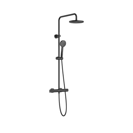 Colonne de douche thermostatique noir mat Roca T-Basic avec la référence A5A9F18NB0 de la marque ROCA