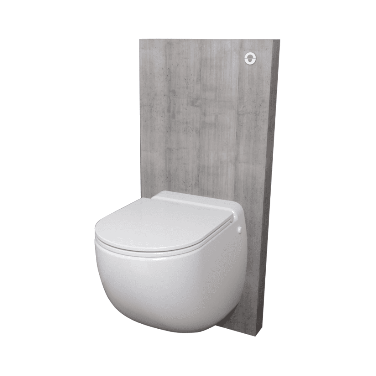 Solution complète WC suspendu avec broyeur SFA Sanicompact Comfort Style - Gris ciment avec la référence C72LVCPLUSACG de la marque SFA SANITRIT