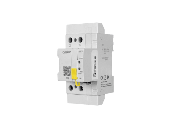 Disjoncteur différentiel autoréarmable Circutor REC4 2P 30A 30mA avec la référence P26A21. de la marque CIRCUTOR