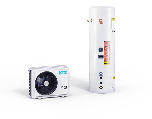 Pompe à chaleur pour ECS Midea Combo Split 300 litres avec la référence COMBOSPLIT300 de la marque MIDEA