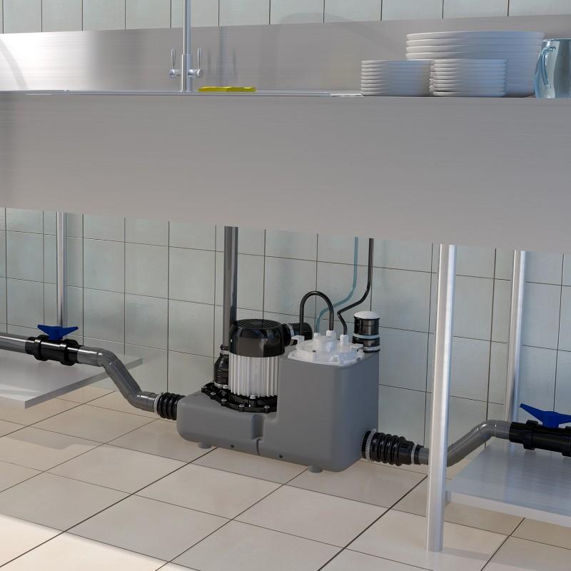 SFA SANICOM 1 afvoerpomp voor intensief gebruik van grijswater met referentie 04COM1M van het merk SFA SANITRIT